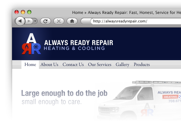 Always Ready Repair Home Page