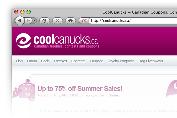 Cool Canucks Home Page