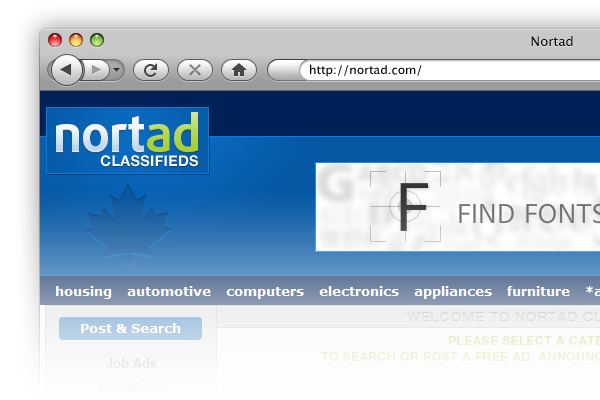 Nortad Home Page