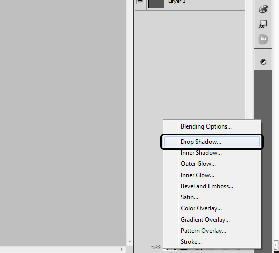 Add a drop shadow Add a drop shadow